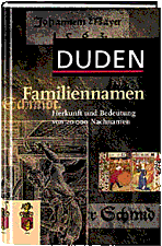 Buch "DUDEN – Familiennamen"