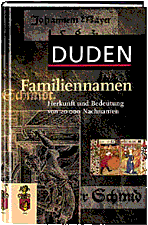 Buch "DUDEN  Familiennamen"